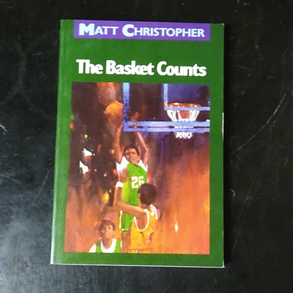Basket Counts Matt Christopher Basketball Junior Fiction Children's Chapter Book